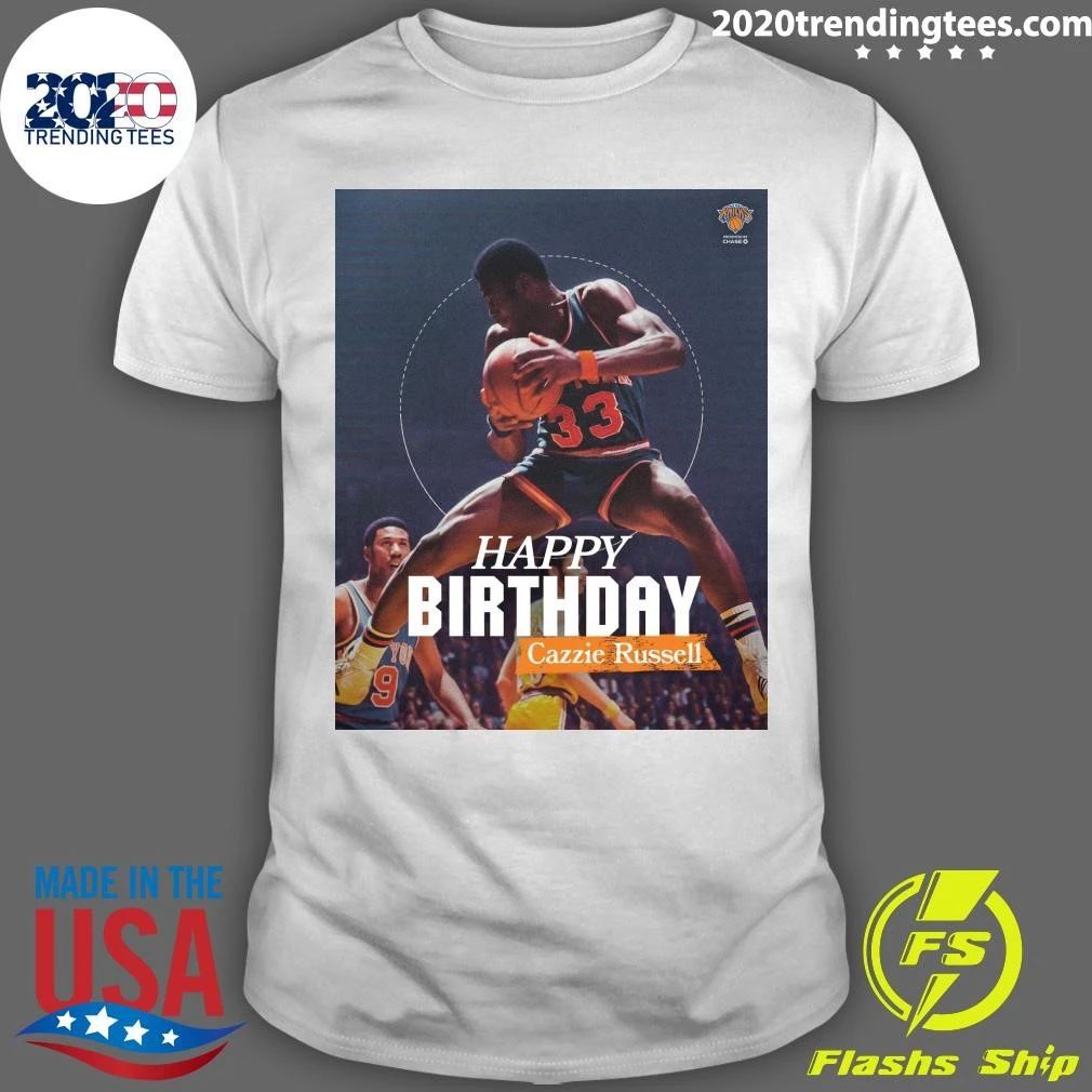 Happy Birthday Cazzie Russell Shirt