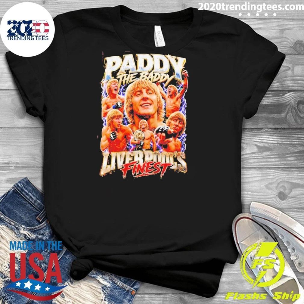 Paddy The Baddy Pimblett Liverpool’s Finest Mma Graphic Shirt