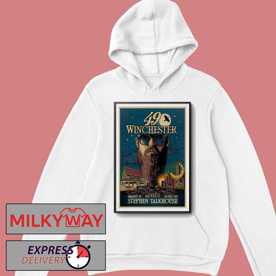 49 Winchester Amagansett New York Event Poster At The Stephen Talkhouse On June 7 2026 shirt
