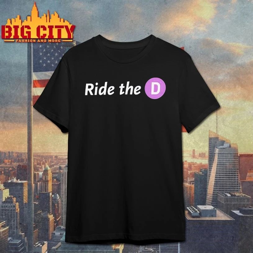 Metro ride the d T-shirt