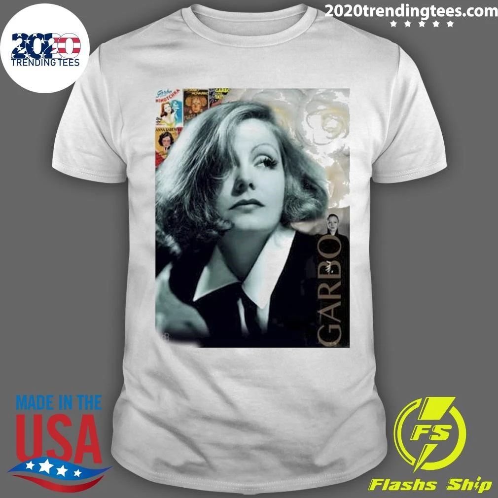 Greta Garbo Collage Portrait Shirt