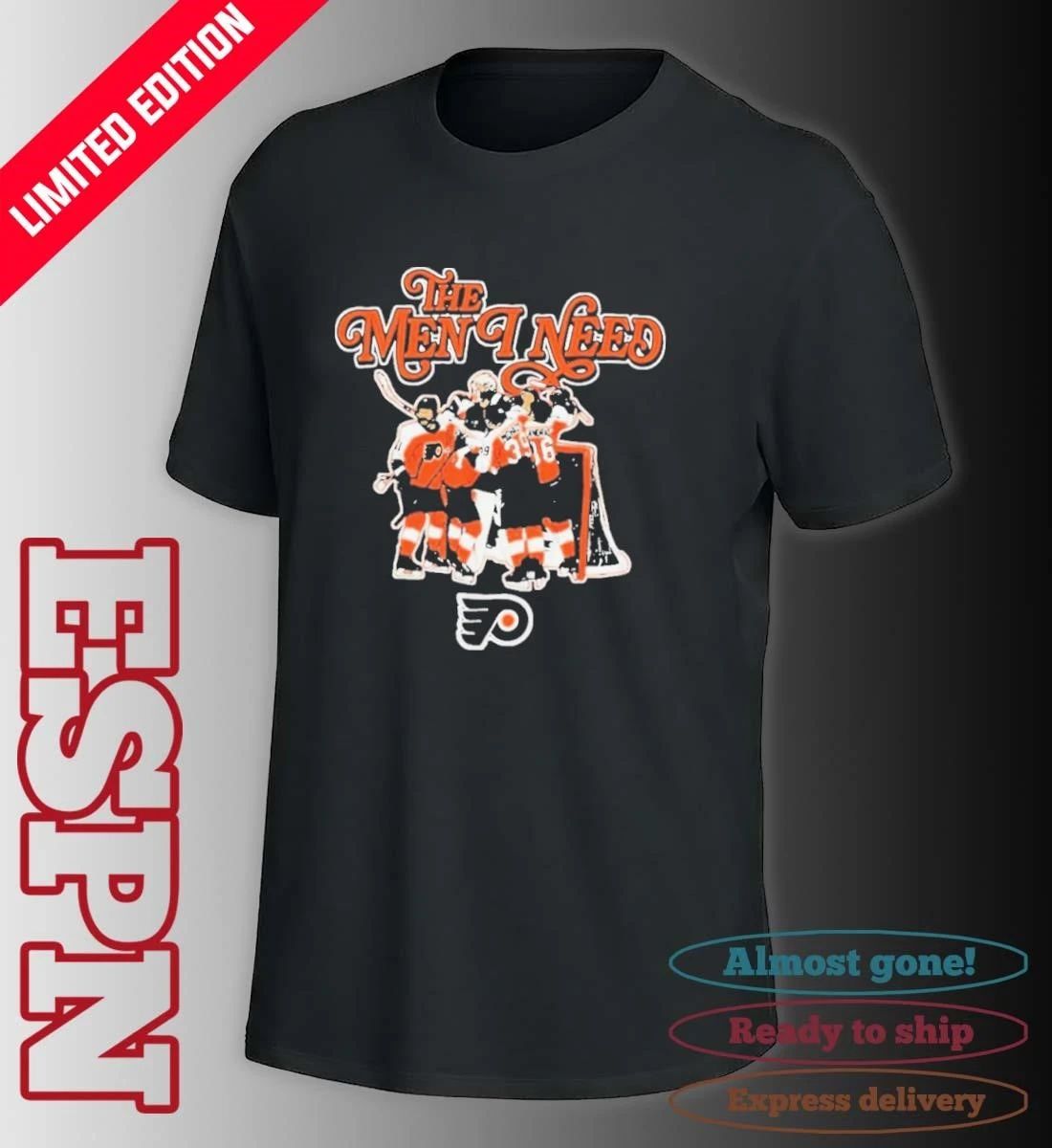 Philadelphia Flyers The Men I Need Ignite The Orange Hockey Playoffs Shirt