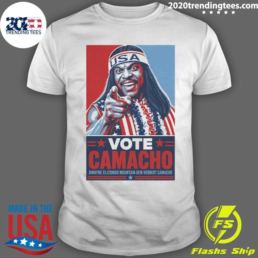 Vote Camacho Dwayne Elizondo Mountain Dew Herbert Camacho Shirt