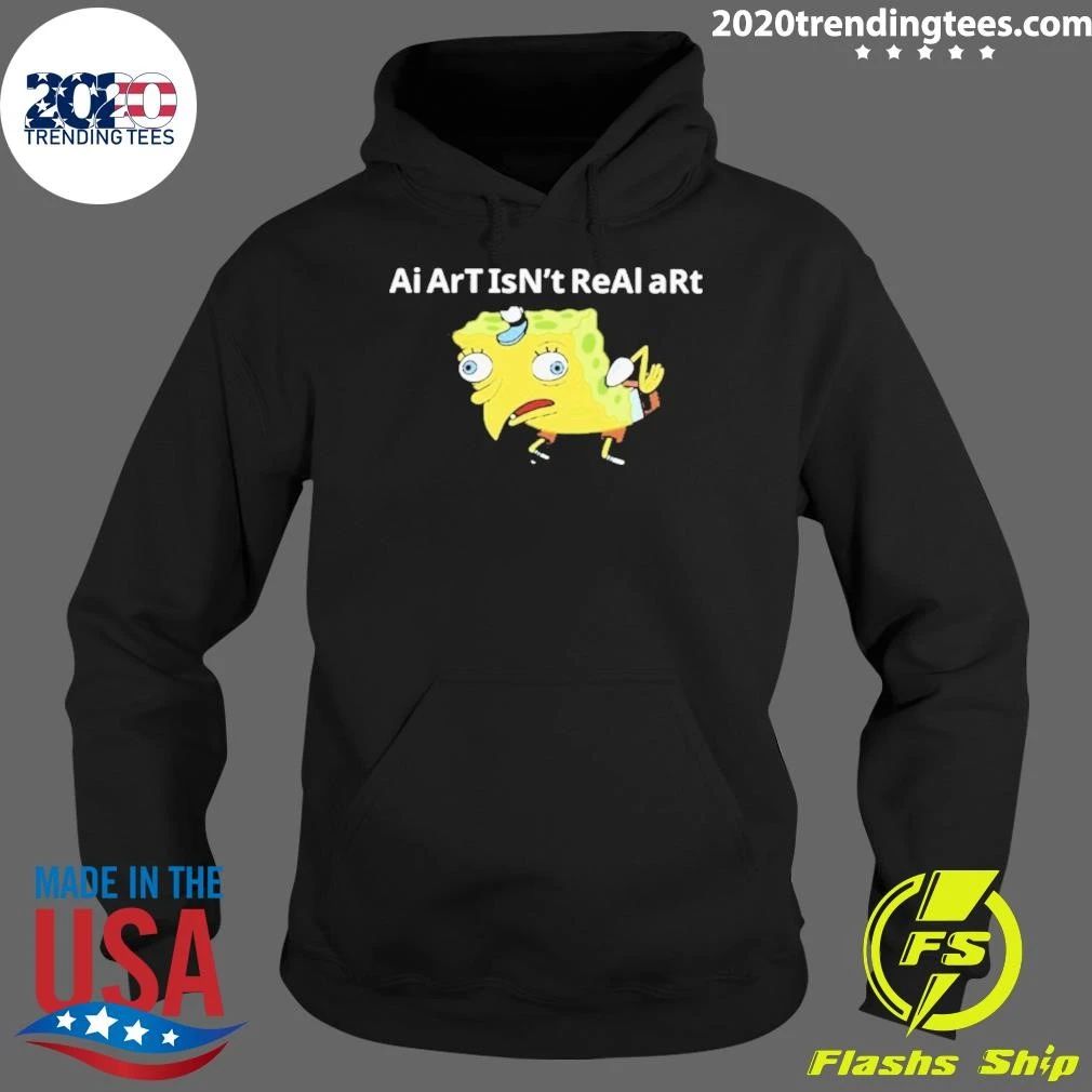Ai Art Isn’t Real Art Shirt