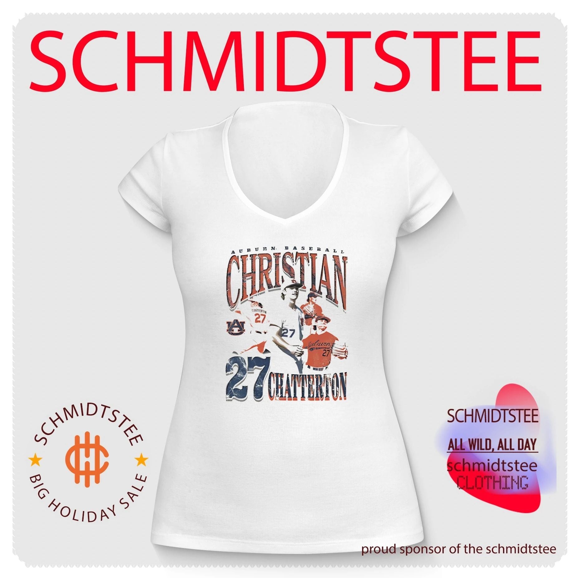 Auburn Tigers Christian Chatterton vintage shirt