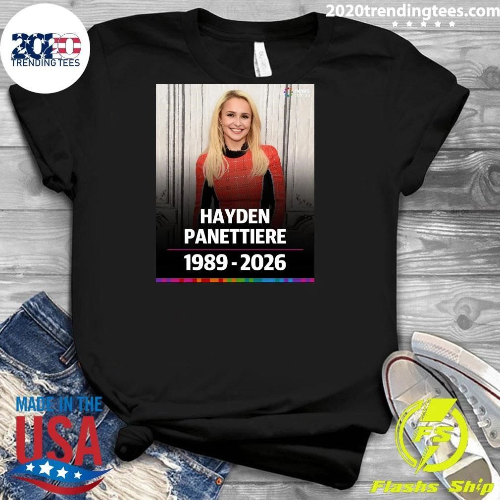 Heroes and Nashville Star Hayden Panettiere Has Tragically Died At The Age Of 36 Shirt