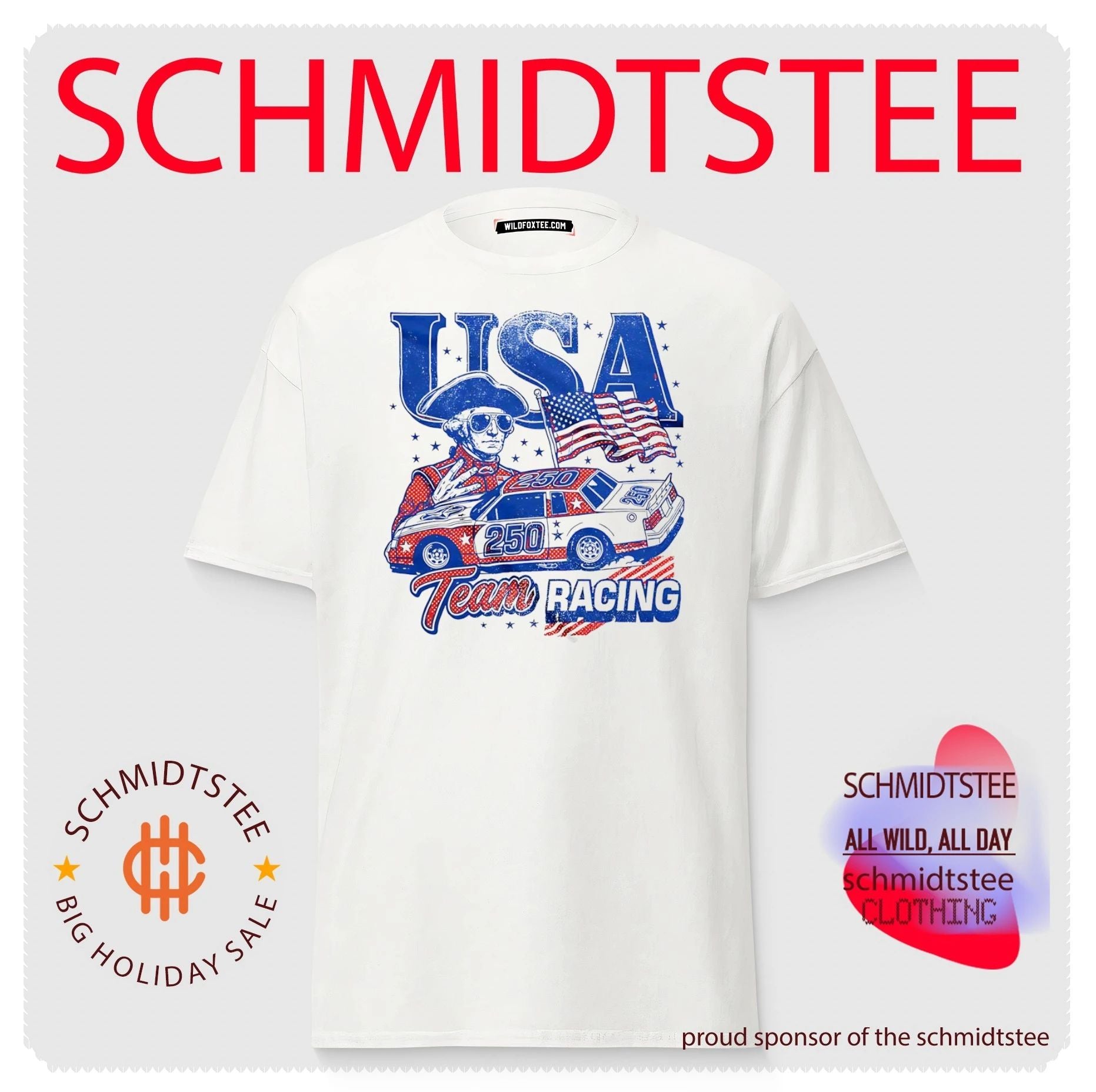 Team USA Racing George 250 graphic shirt