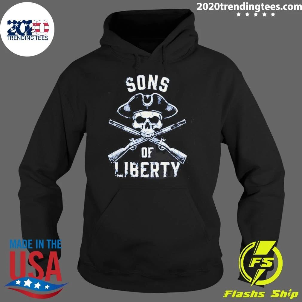 Sons Of Liberty Skull Gun Shirt