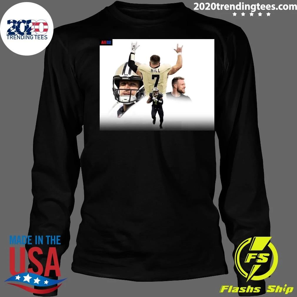 Utility man Taysom Hill and the Saints 2026 Poster Shirt