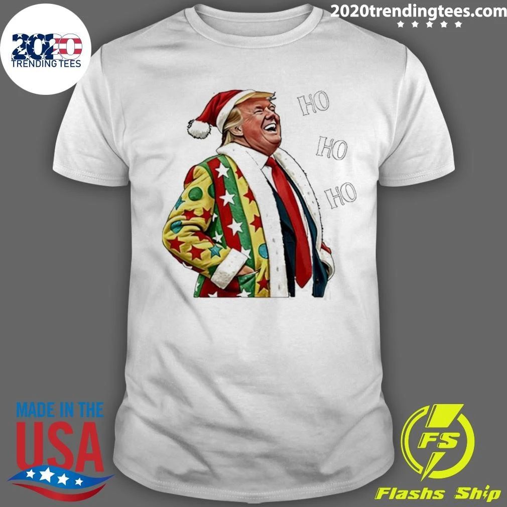 Trump Santa Ho Ho Ho Christmas Ornament Shirt