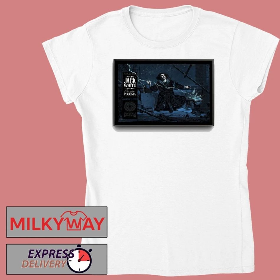 Jack White Tour Jun 2, 2026 Klub Studio Kraków, Poland Poster shirt