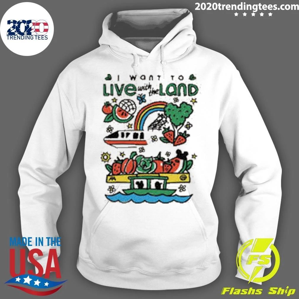 I want to Live with the Land Shirt