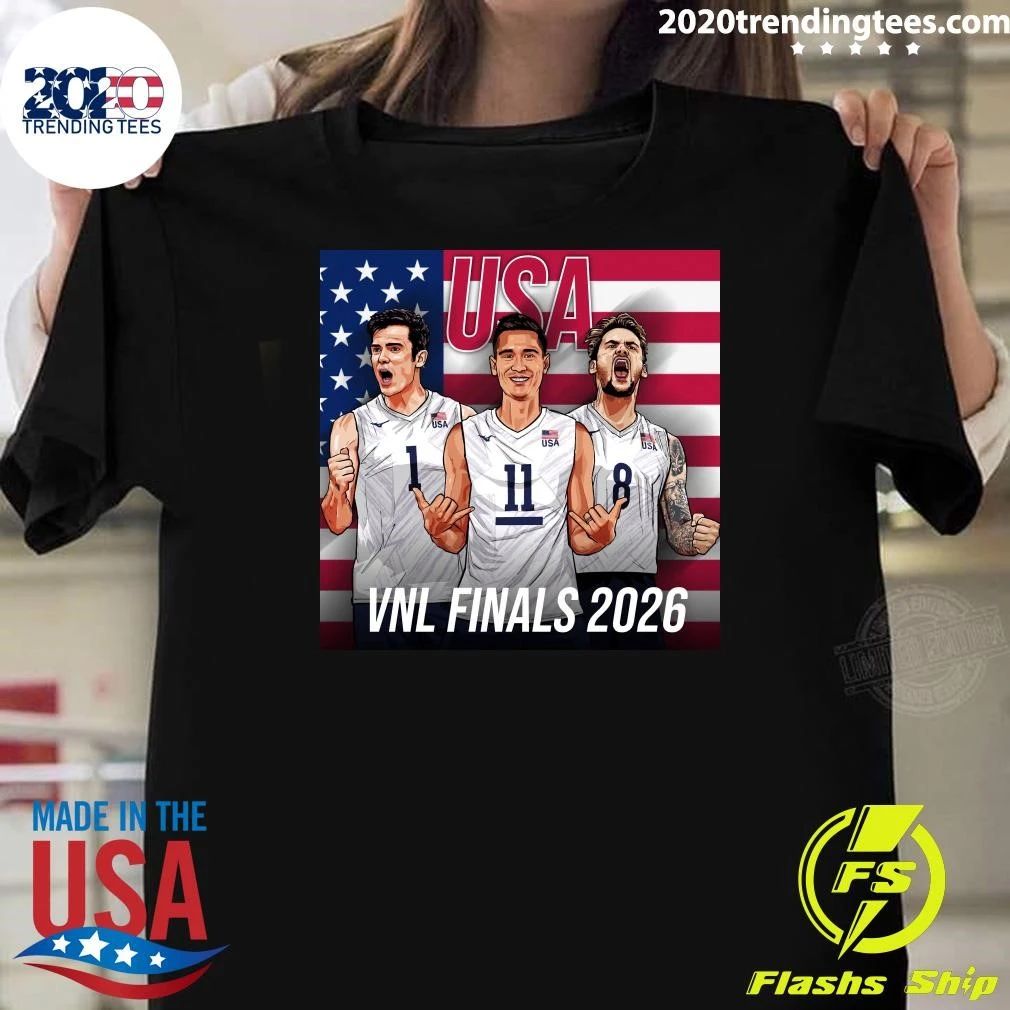 USA Wins Volleyball Nations League 2026 Shirt