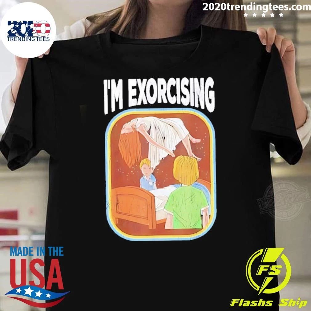 I’m Exorcising Nj Horror Vintage Shirt
