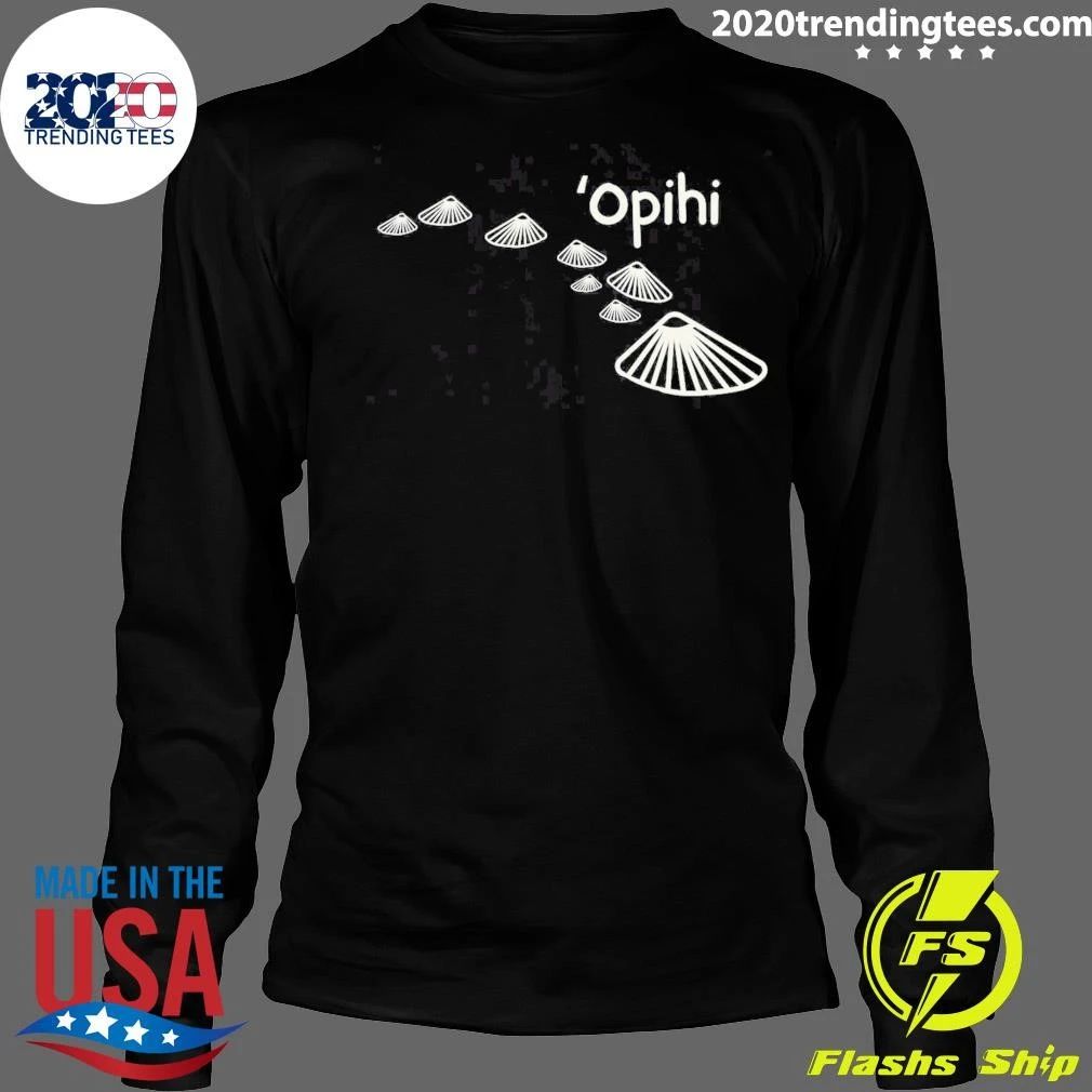 Opihi Shells Hawaiian Island Chain Tee Shirt