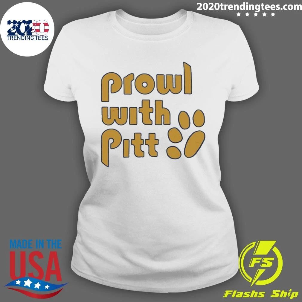 Pittsburgh Panthers Prowl With Pitt Shirt
