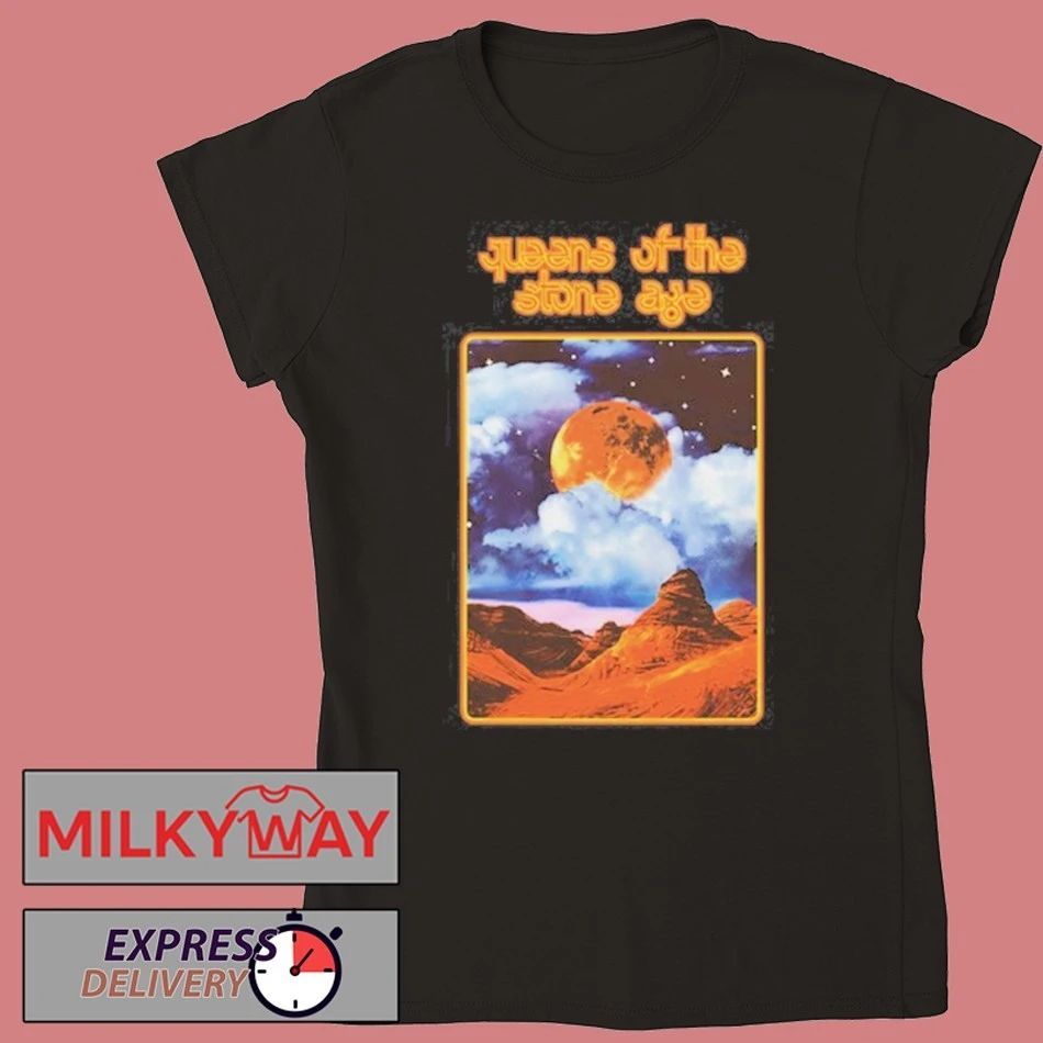 Queens of the Stone Age Moon Landscape shirt