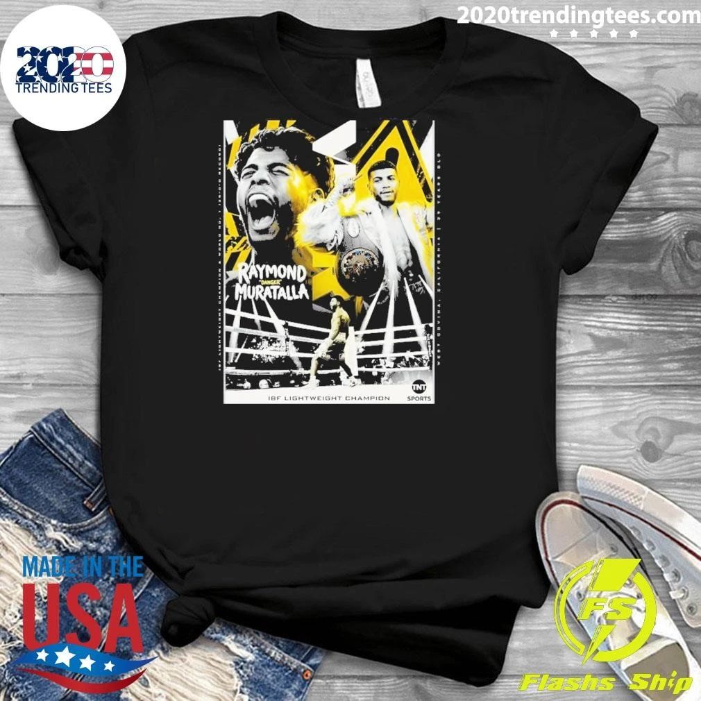 Raymond Muratalla Defends His Ibf Lightweight Championship Title Shirt