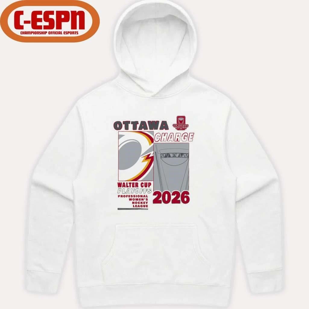 Ottawa Charge 2026 PWHL Walter Cup Playoffs Fragments Shirt