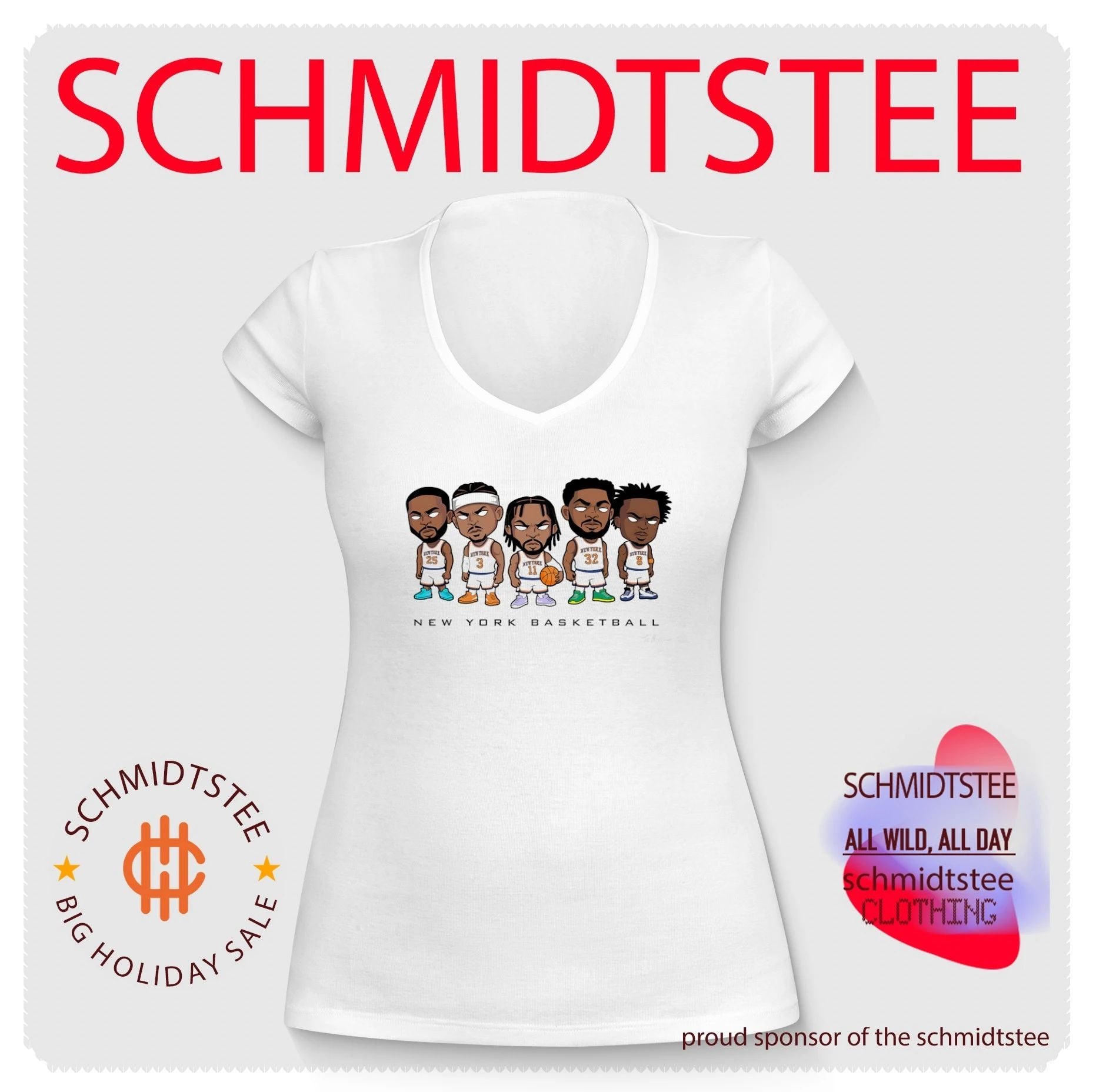 New York Knicks Basketball chibi version shirt