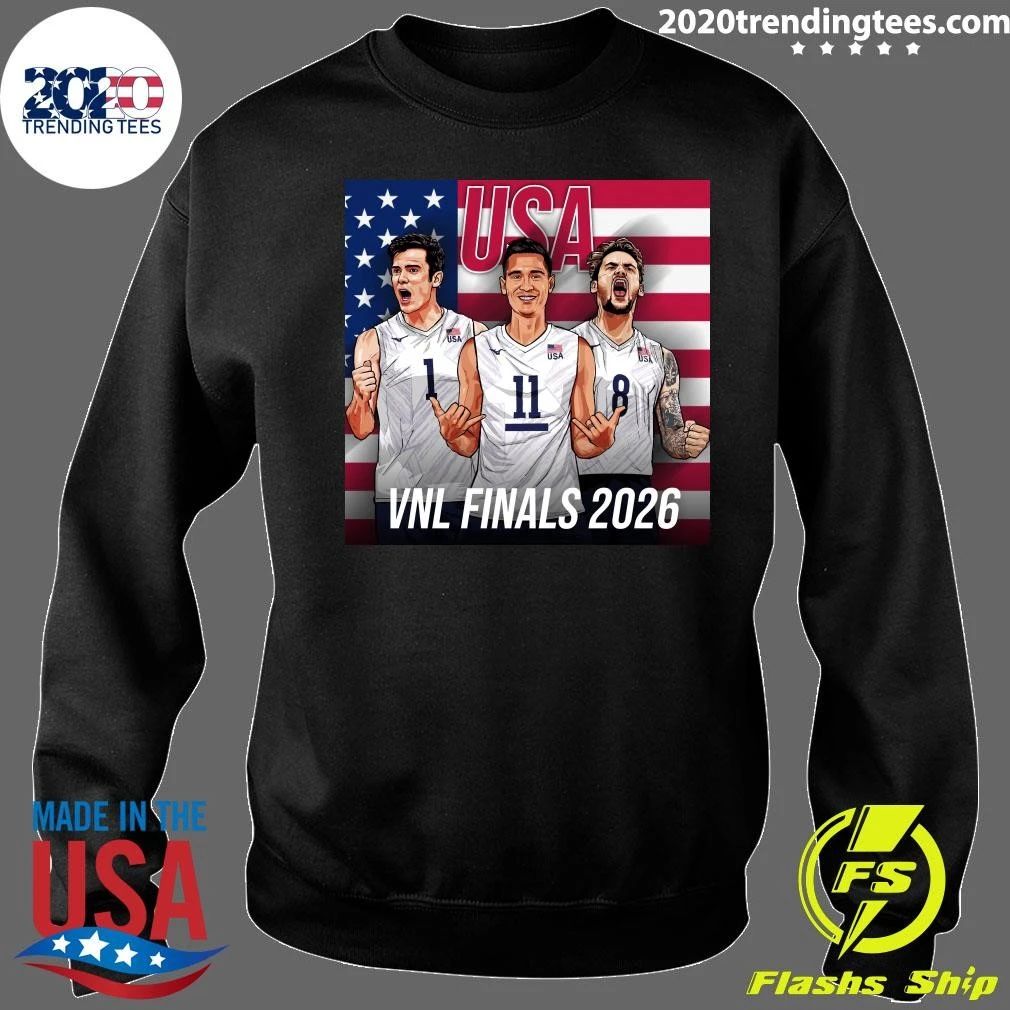 USA Wins Volleyball Nations League 2026 Shirt