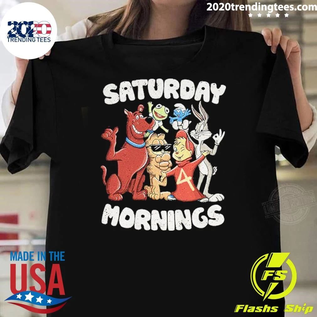 Cartoons on Saturday Mornings Tee Shirt