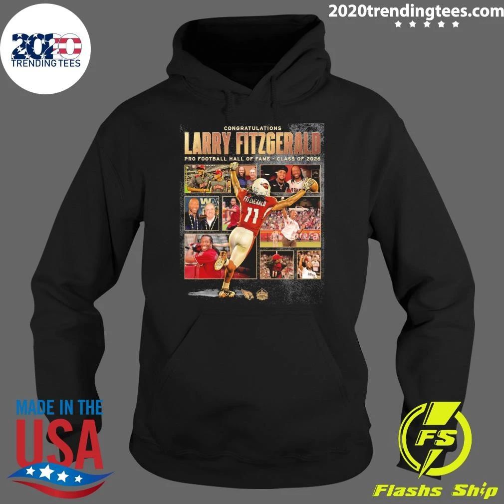 Congratulations Larry Fitzgerald Pro Football Hall Of Fame Class Of 2026 Shirt
