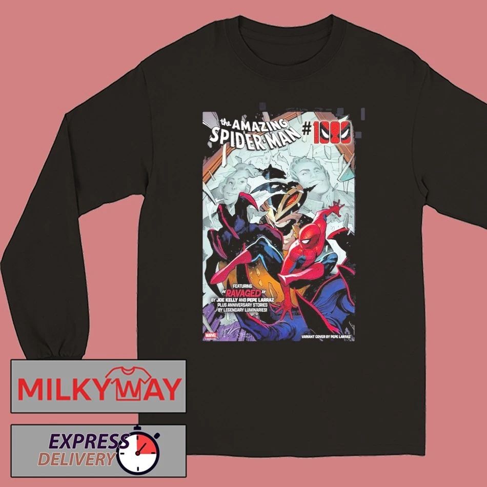 The Amazing Spider-Man 1000 Featuring Ravaged By Joe Kelly And Pepe Larraz Variant Cover T-Shirt