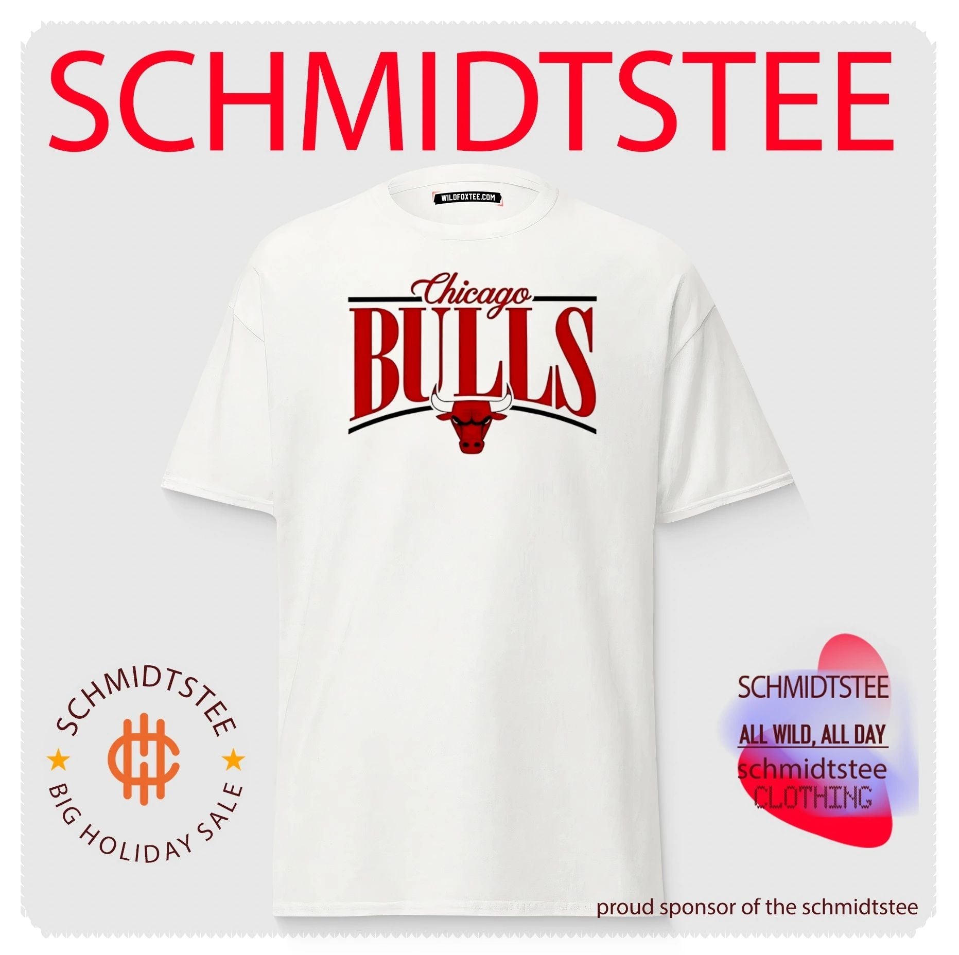 Floyd Mayweather wear Chicago Bulls logo shirt
