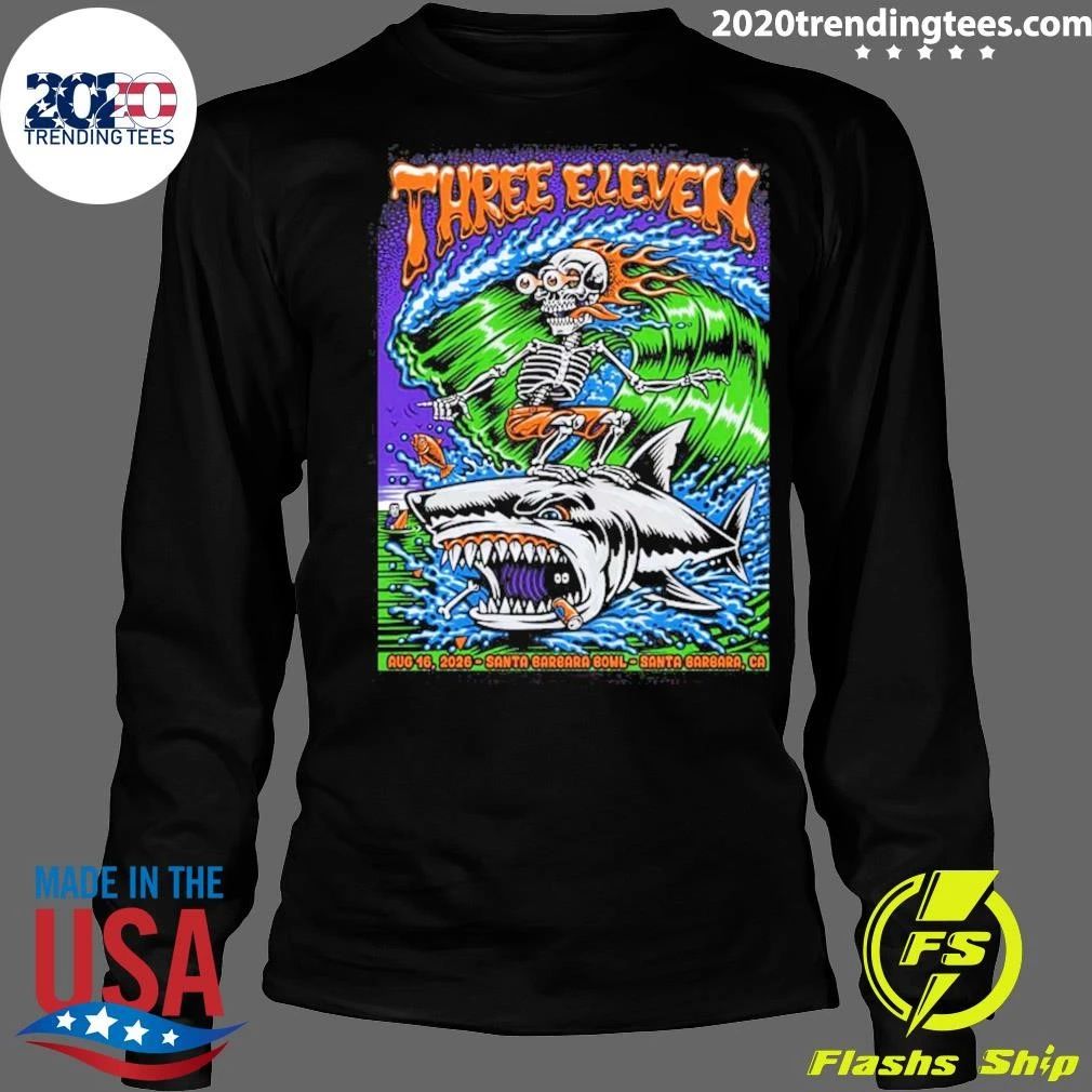 Three Eleven Band Santa Barbara At Santa Barbara Bowl In Santa Barbara CA On August 2026 Shirt