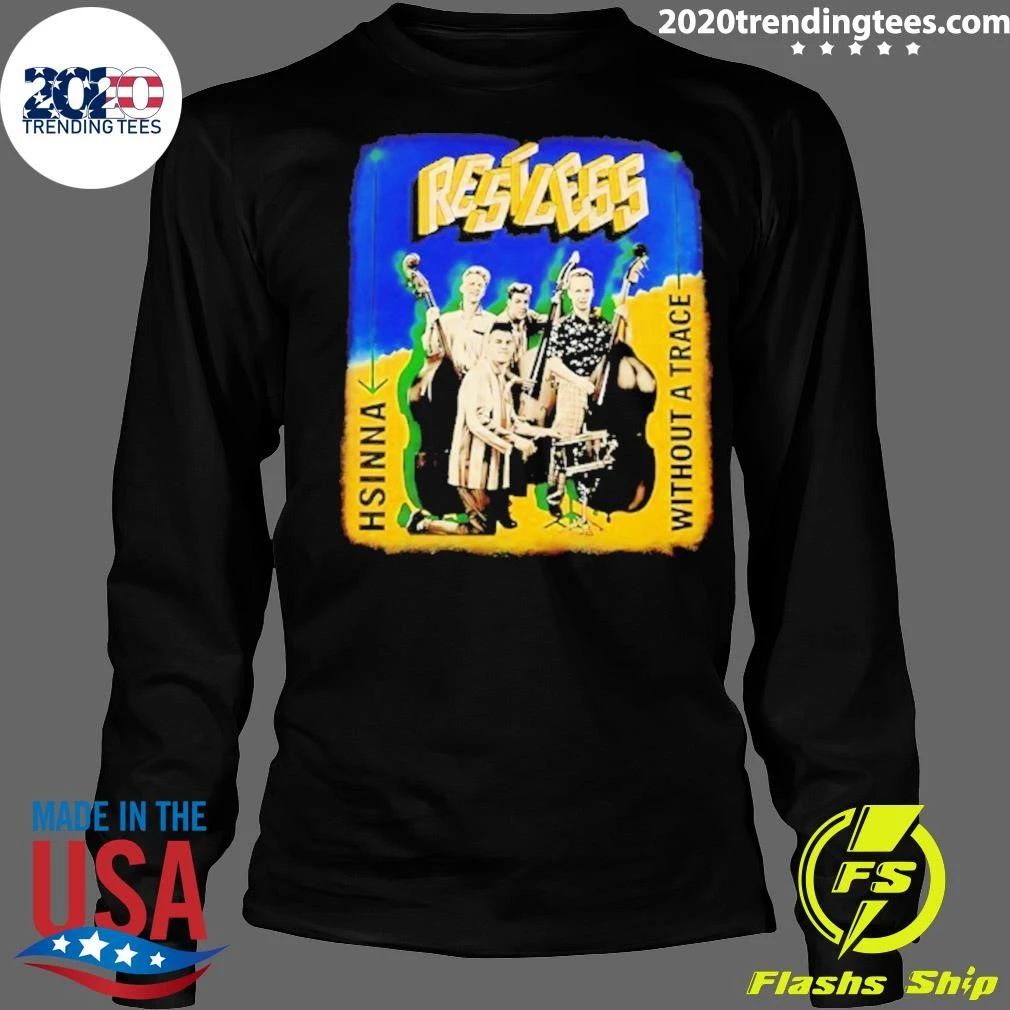Restless Hsinna Without a Trace rockabilly Shirt
