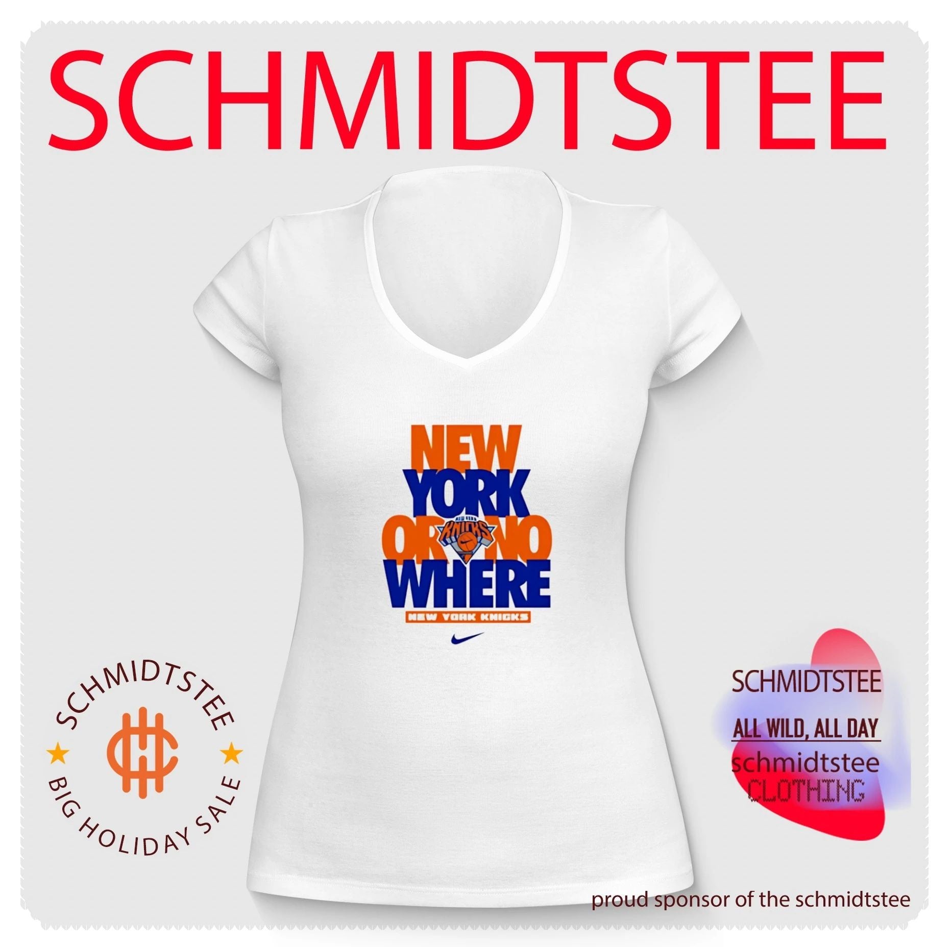 New Yok or no where New York Knicks logo 2026 shirt