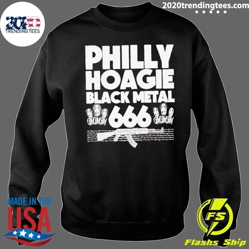 Philly Hoagie Black Metal 666 Philadelphia Shirt