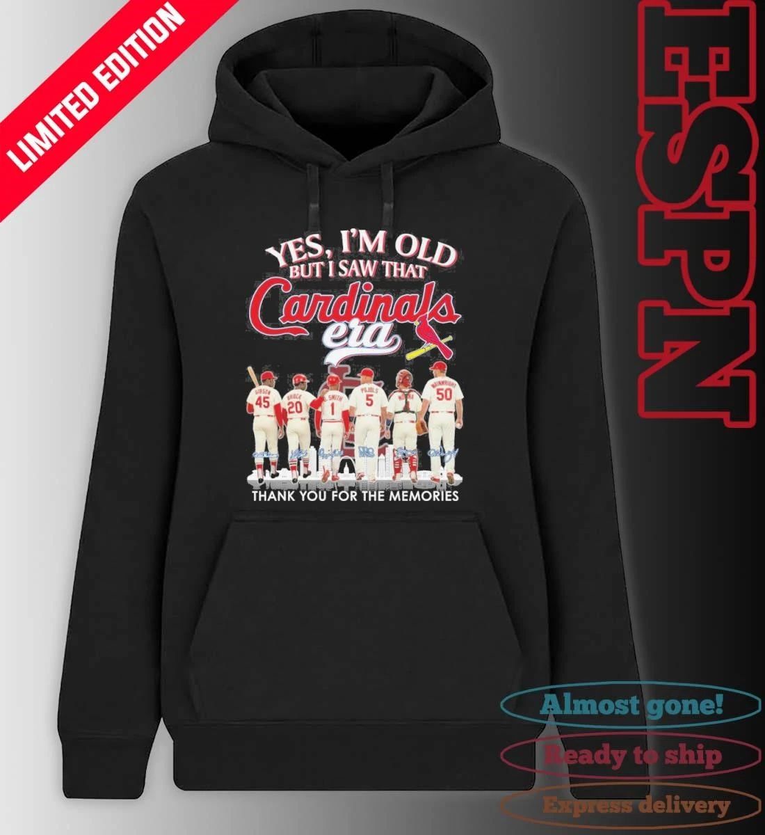 Yes, I’m Old But I Saw St Louis Cardinals Era T-Shirt