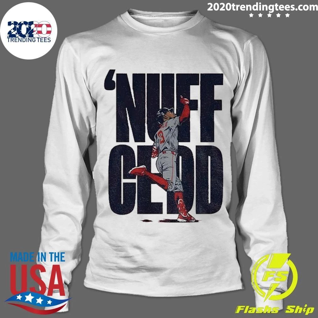 Ceddanne Rafaela ‘nuff Cedd Boston Baseball Shirt