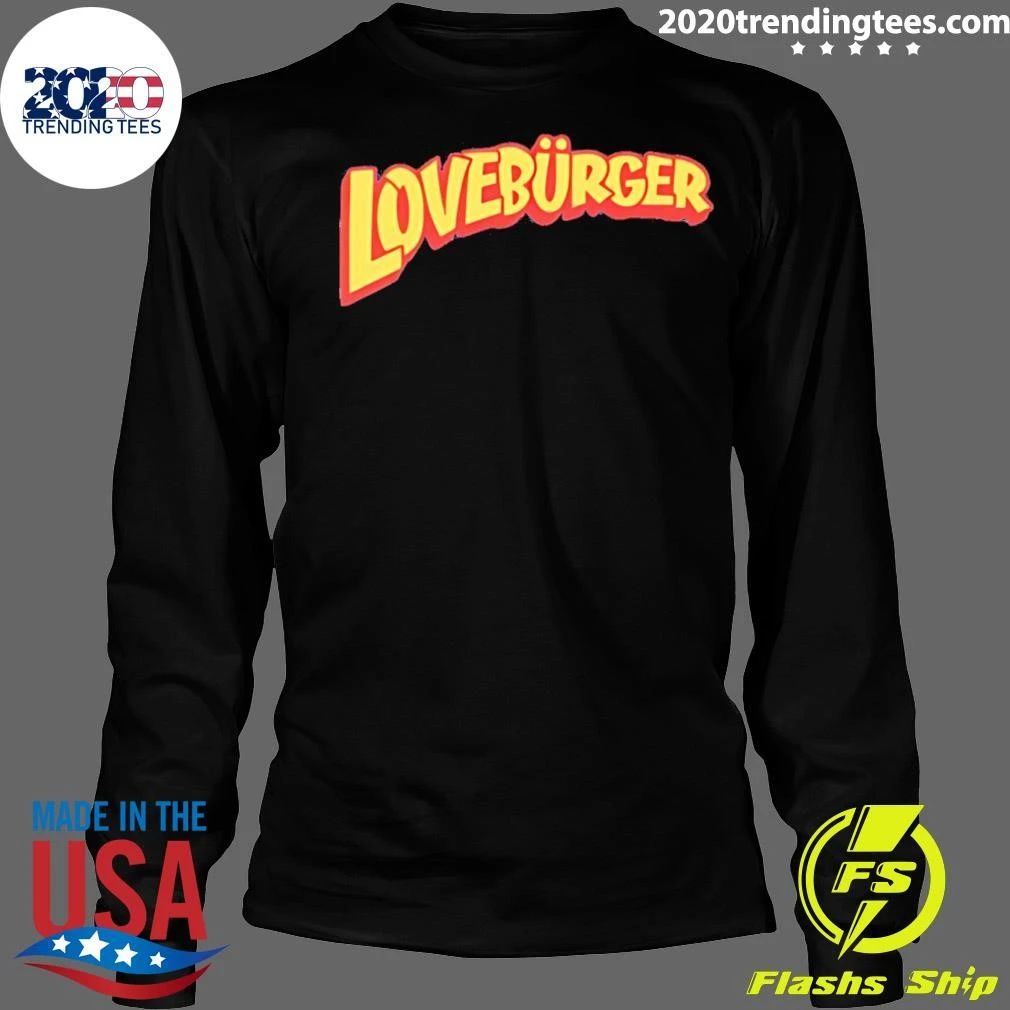 Loveburger graphic shirt