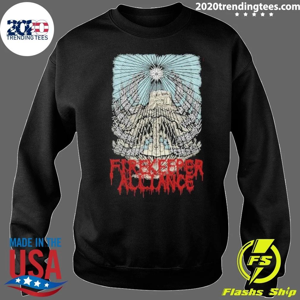 Fire Keeper Alliance Store Merch Chief Mountain Thomas Hooper Shirt