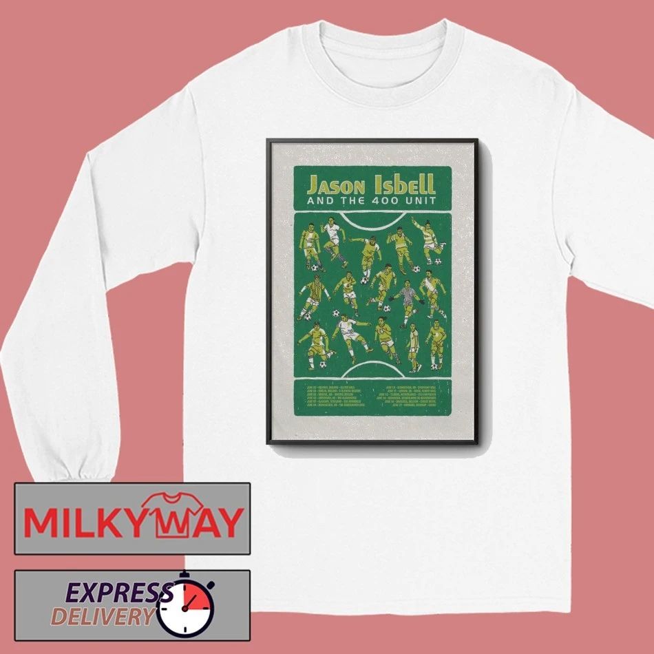 Jason Isbell and The 400 Unit UK EU Tour 2026 Poster shirt