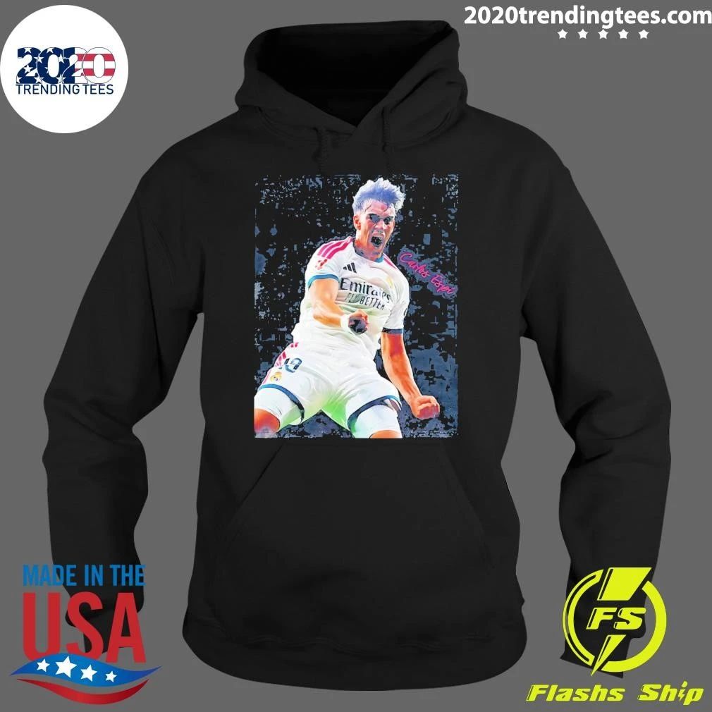 Carlos Espi Valencia Cf Mestalla Portrait Shirt