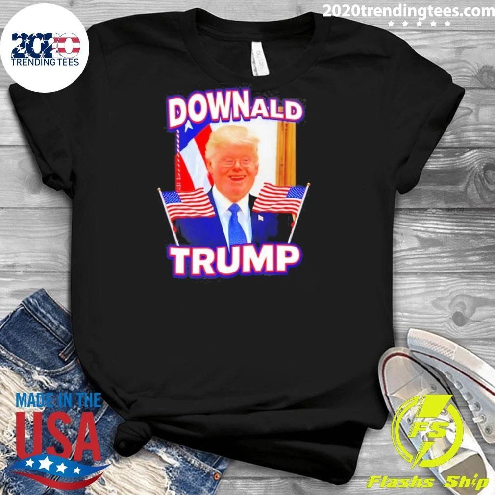 Downald Trump Parody Political Satire American Flag Meme Shirt