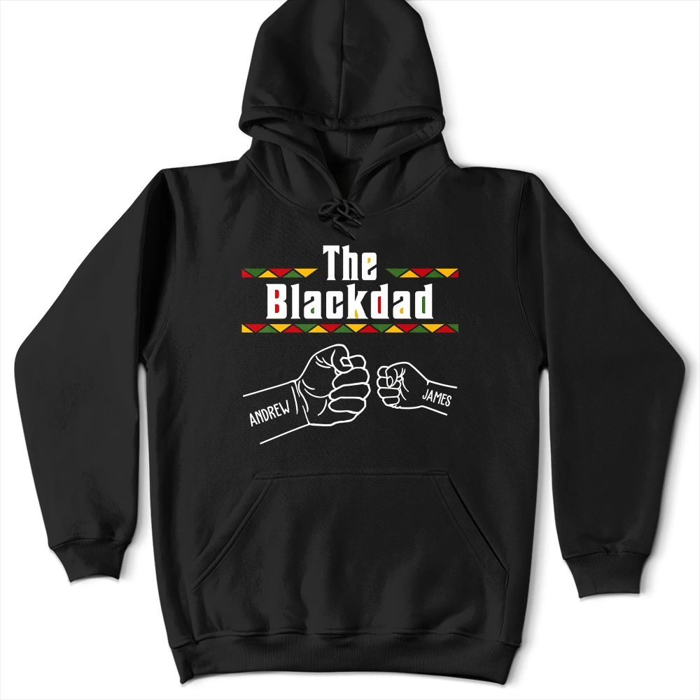 The Blackfather Fist Bump - Personalized T Shirt