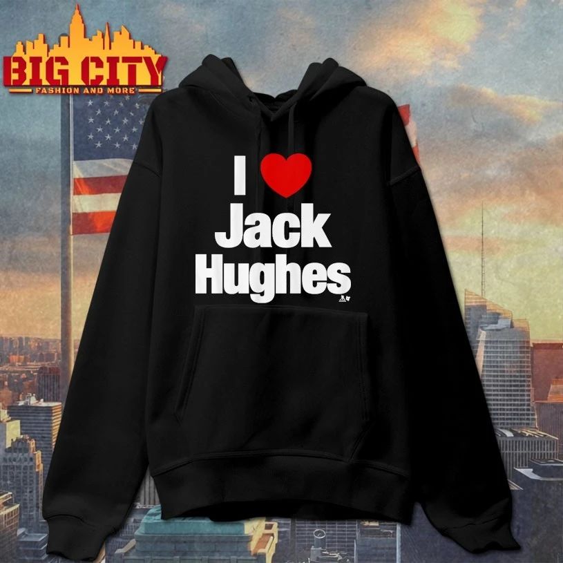 I Heart Jack Hughes t-shirt