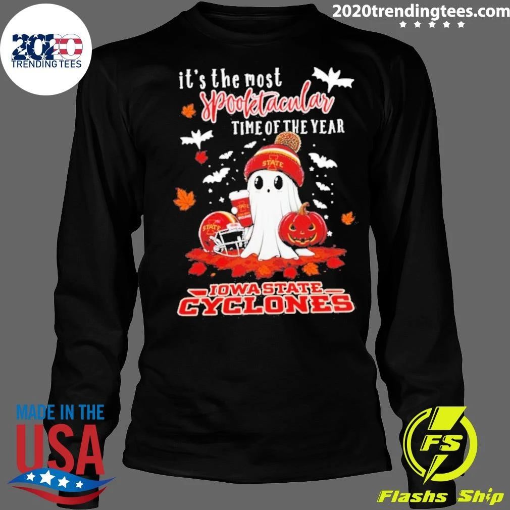 Ghost Halloween 2026 Iowa State Cyclones It’s The Most Spooktacular Time Of The Year Shirt