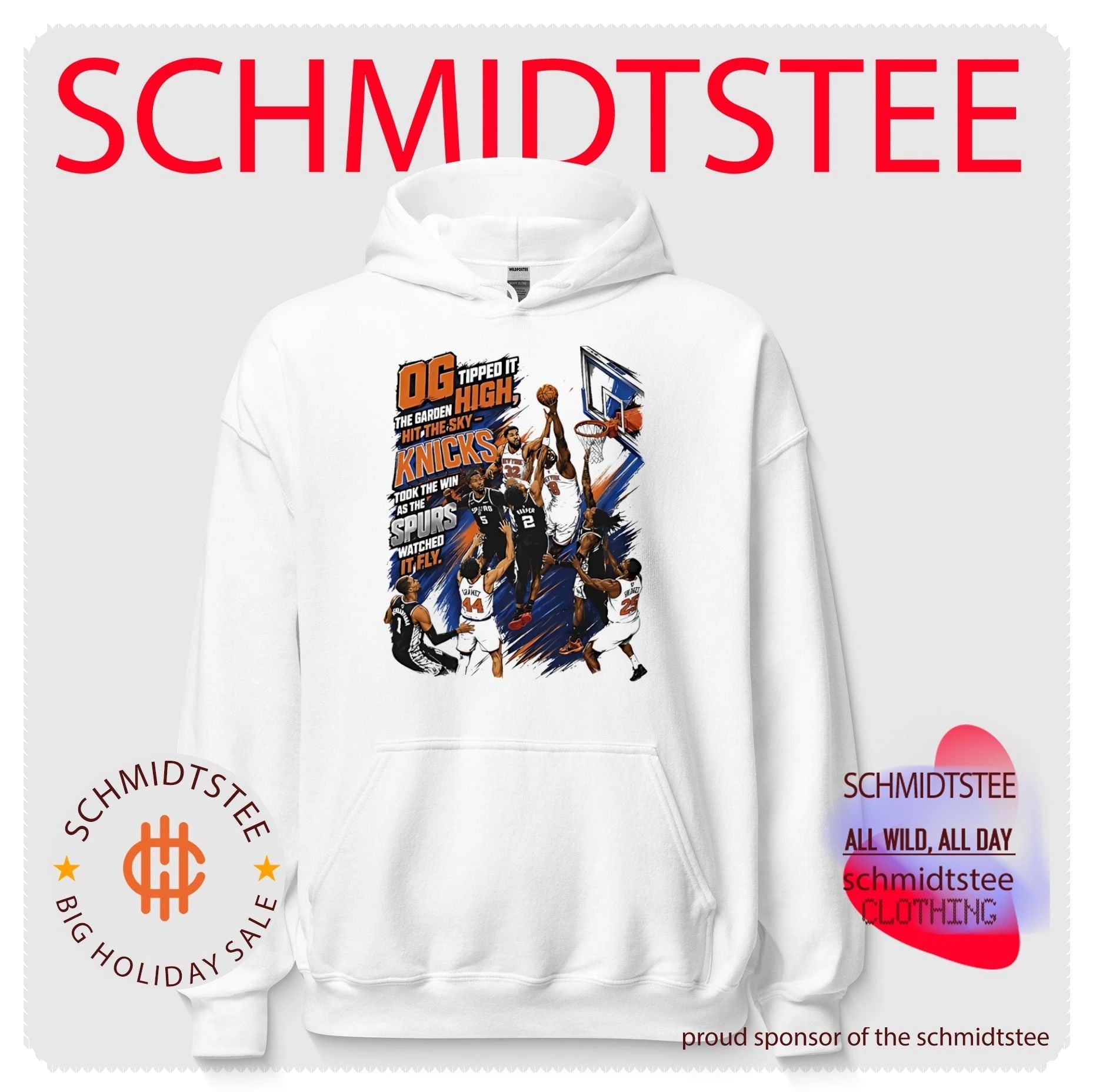 OG tipped it high the garden hit the sky NY Knicks NBA Finals 2026 shirt