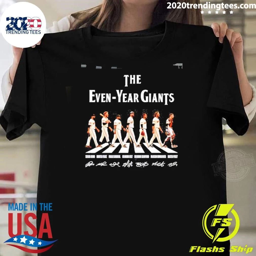 The Even-year Giants San Francisco Giants Player And Signature Shirt