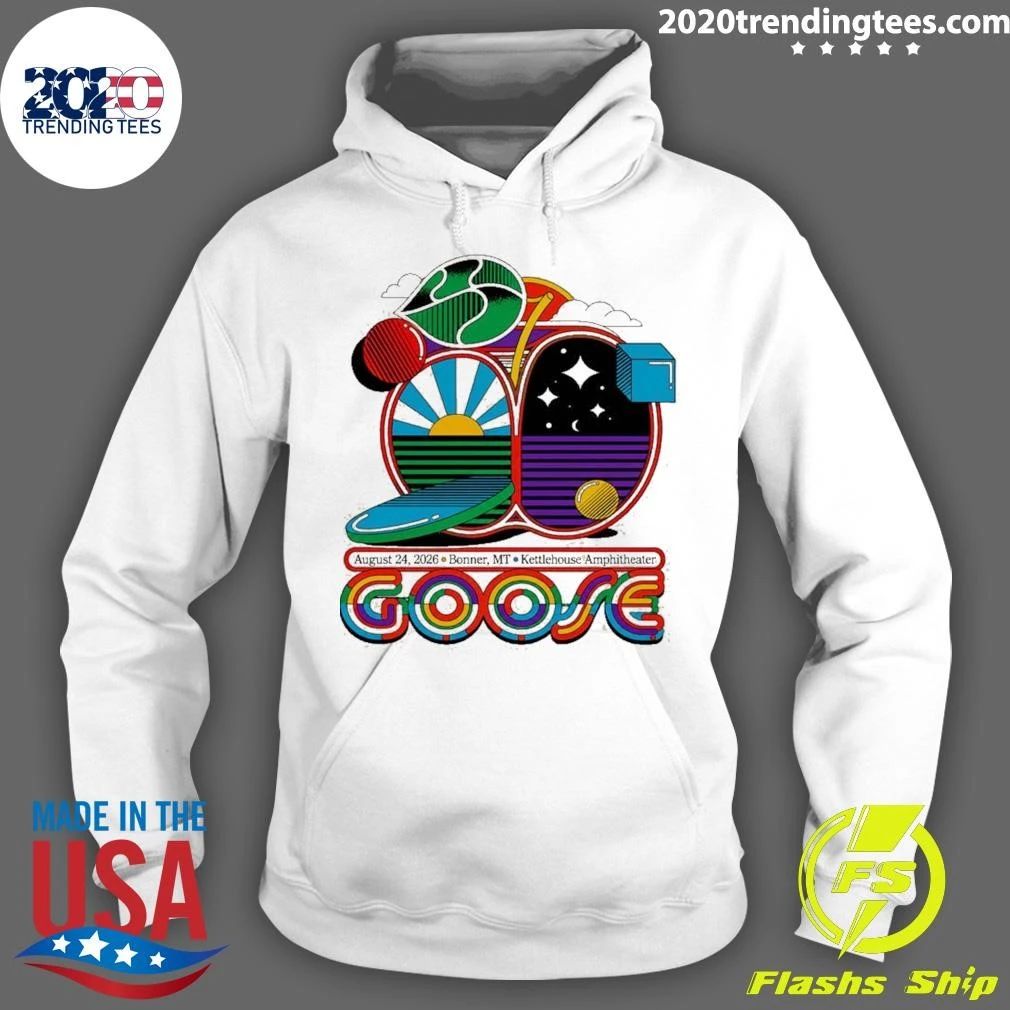 Goose The Band Bonner MT At Kettlehouse Amphitheater In Bonner MT On August 24 2026 Shirt