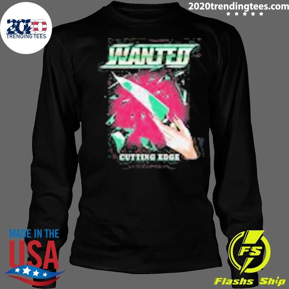 Wanted Cutting Edge Tour Tee Shirt
