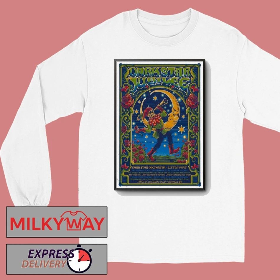 May 22-24 2026 Dark Star Jubilee Thornville, Oh Poster shirt