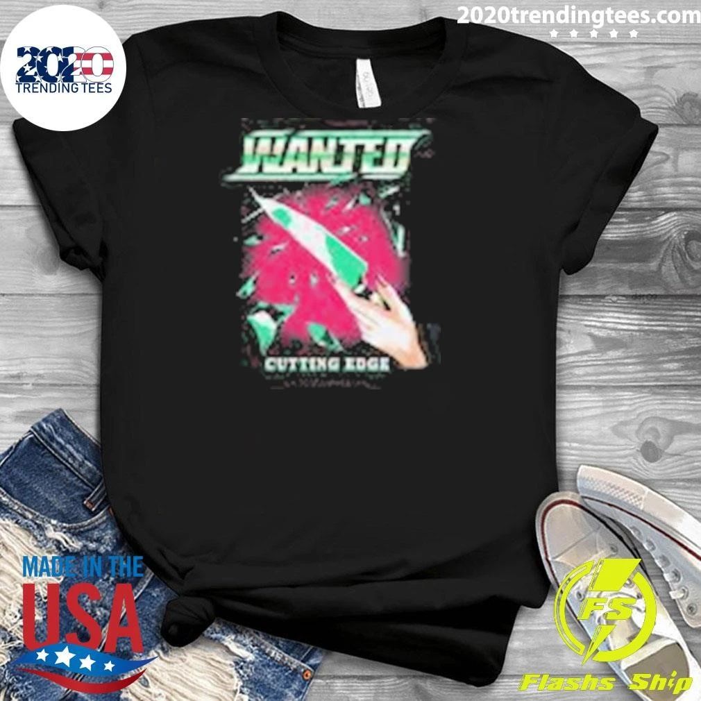 Wanted Cutting Edge Tour Tee Shirt