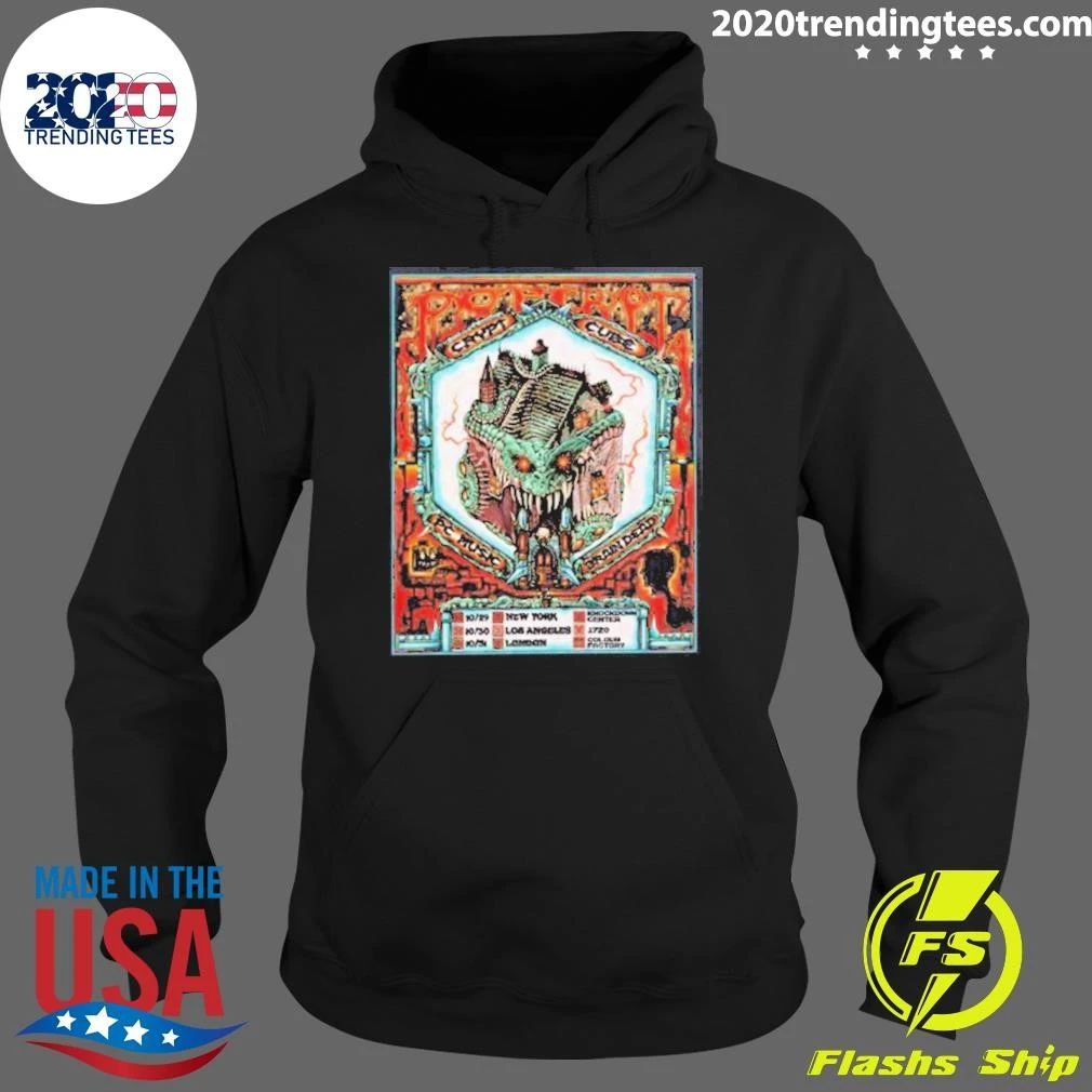 Pop Crypt Crypt Cube Pc Music Brain Dead 2026 Shirt